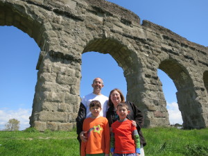 Aqueduct Park -- bright vivid colors and striking images, great for photos.