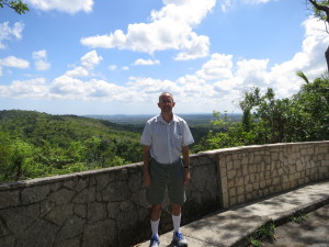 In the countryside at a coffee plantation an hour's drive from Havana