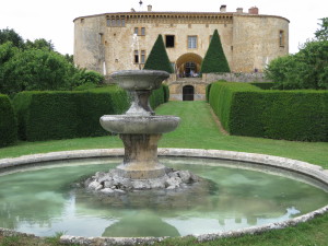 Chateau Bagnols from the gardens