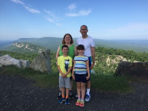 Hiking at Mohonk Mountain House, New Paltz NY